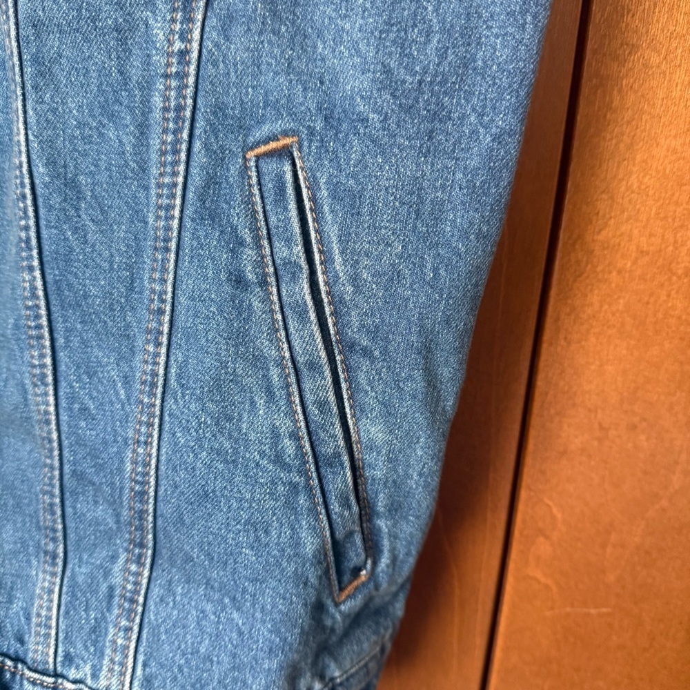 Universal Thread Blue Denim oversized Vest - Picture 5 of 5